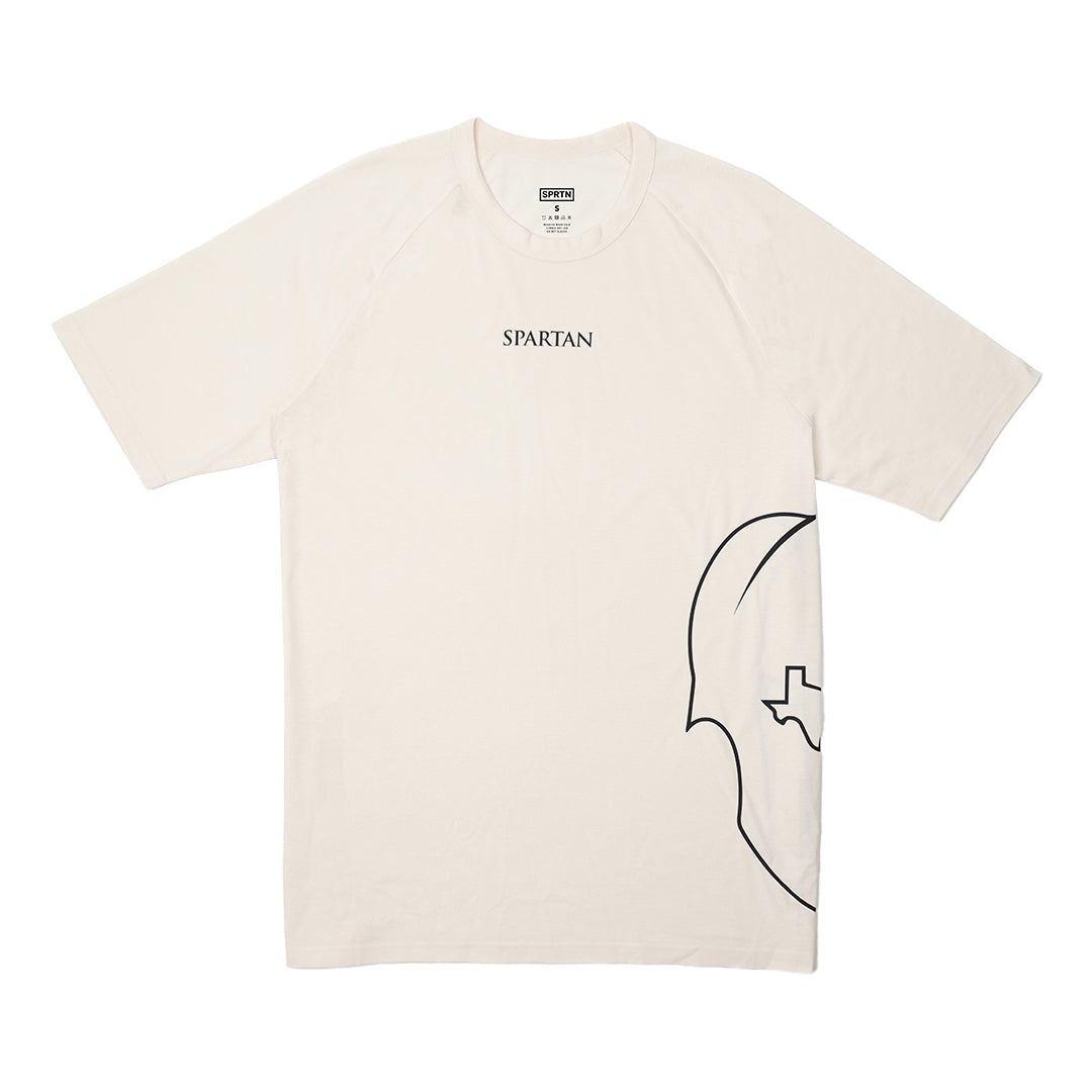 SPRTN Icon Performance Tee Cream